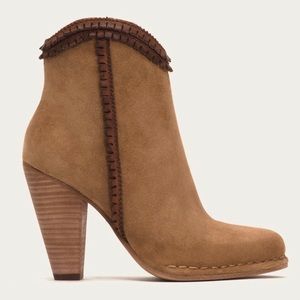 Frye Madeline Trim Short Boot sz 6.5